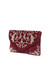 Dhiyona NR Women Maroon And Gold Toned Embroidered And Sequins Embellished Clutches