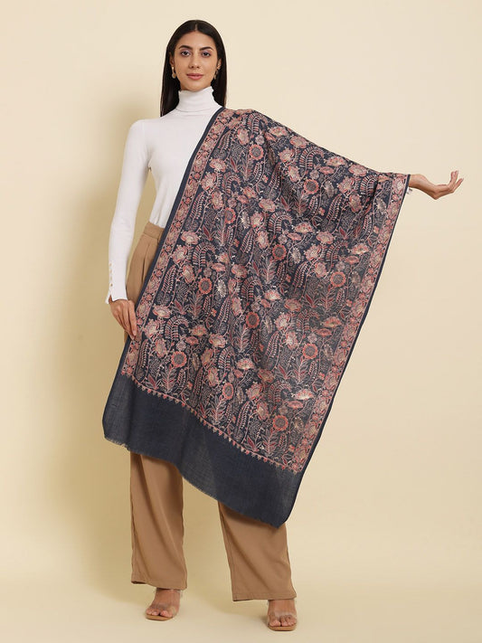 Dhiyona PA Embroidered Woolen Shawl