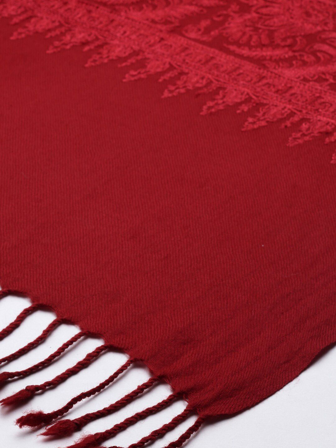 Dhiyona PA Women Ethnic Motifs Embroidered Shawl