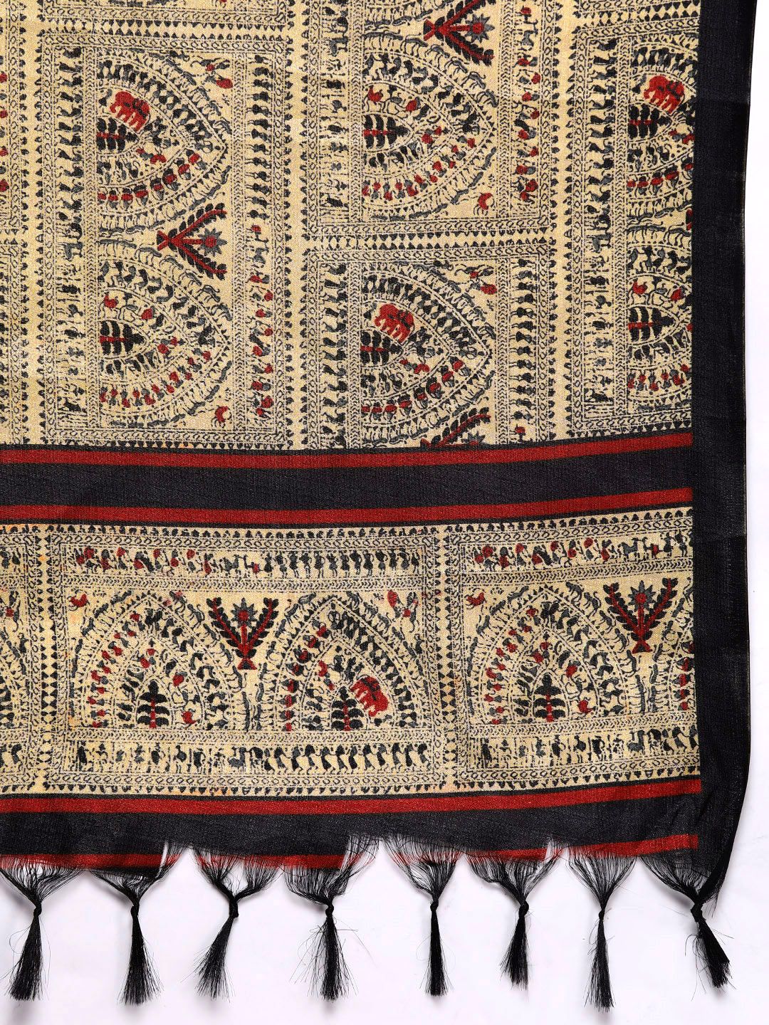 Dhiyona VA Women'sEthnic Motifs Printed Regular Kurta With Palazzos & Dupatta