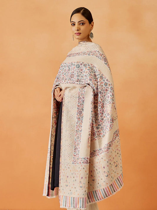 Dhiyona PA Women Paisley Woven Design Shawl