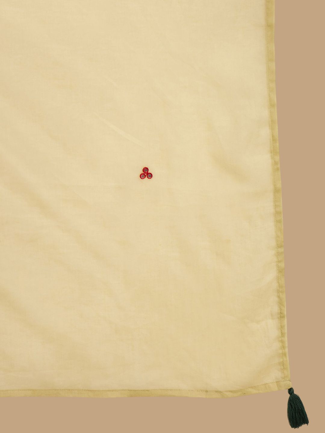 Dhiyona SN Women's Ikat Printed Embroidered Straight Kurta Palazzo & Dupatta Set