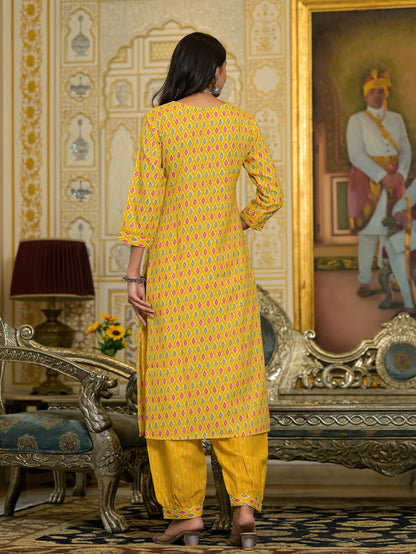 Women Orange Embroidery Viscose Rayon Kurta, Pant And Dupatta Set