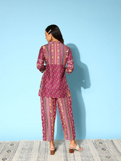 Dhiyona IE Women Floral Printed Co-Ords Set