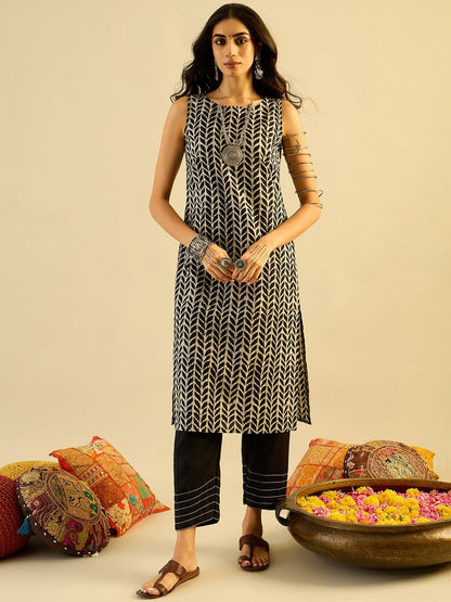 Dhiyona IE Women Floral Printed Indie Prints Kurta