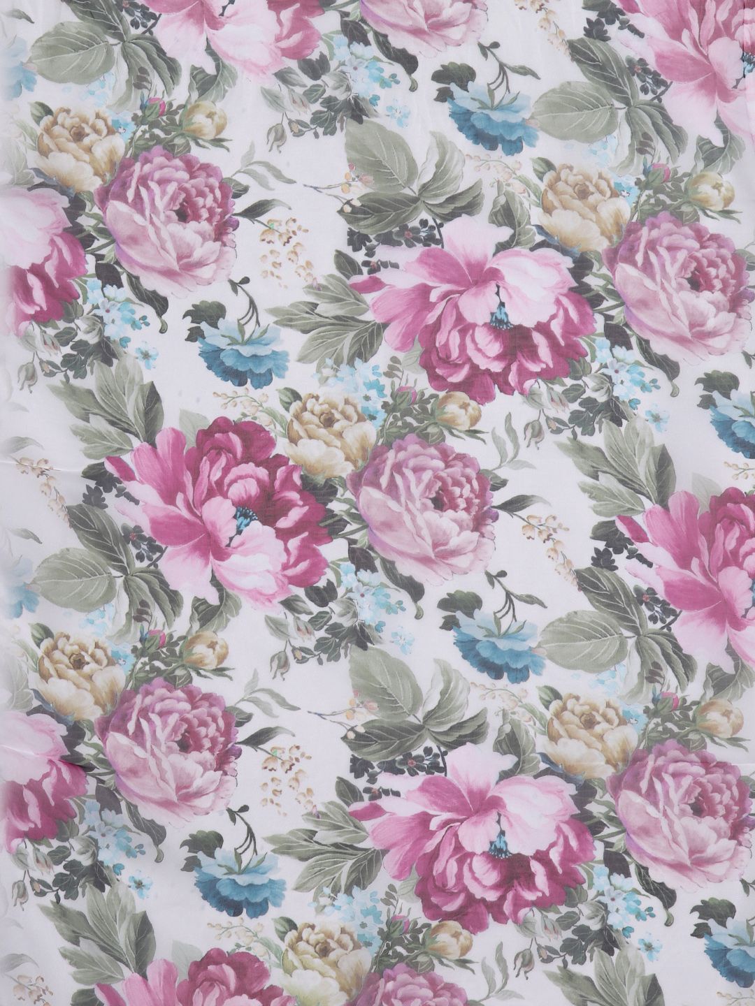 Women Floral Embroidered Thread Work Kurta with Trousers & With Dupatta