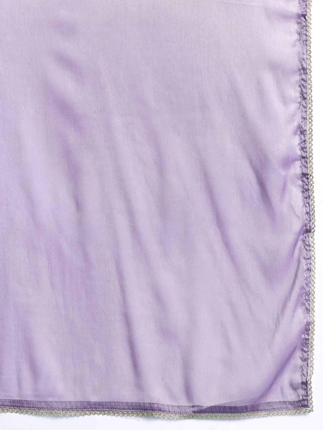 Women Floral Printed Regular Mirror Work Kurta with Trousers & With Dupatta