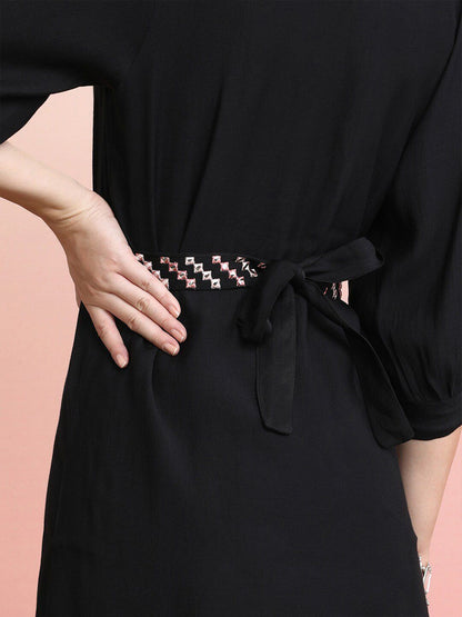 Dhiyona IE Embroidered Top and Trousers Co-Ords