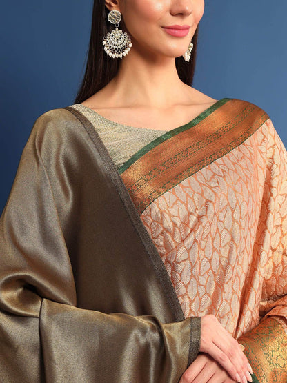 Dhiyona PA Ethnic Motifs Woven Design Woollen Shawl