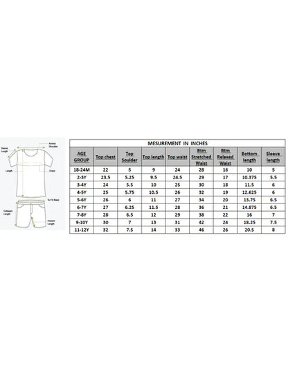 Lil Drama Girls Party top with shorts