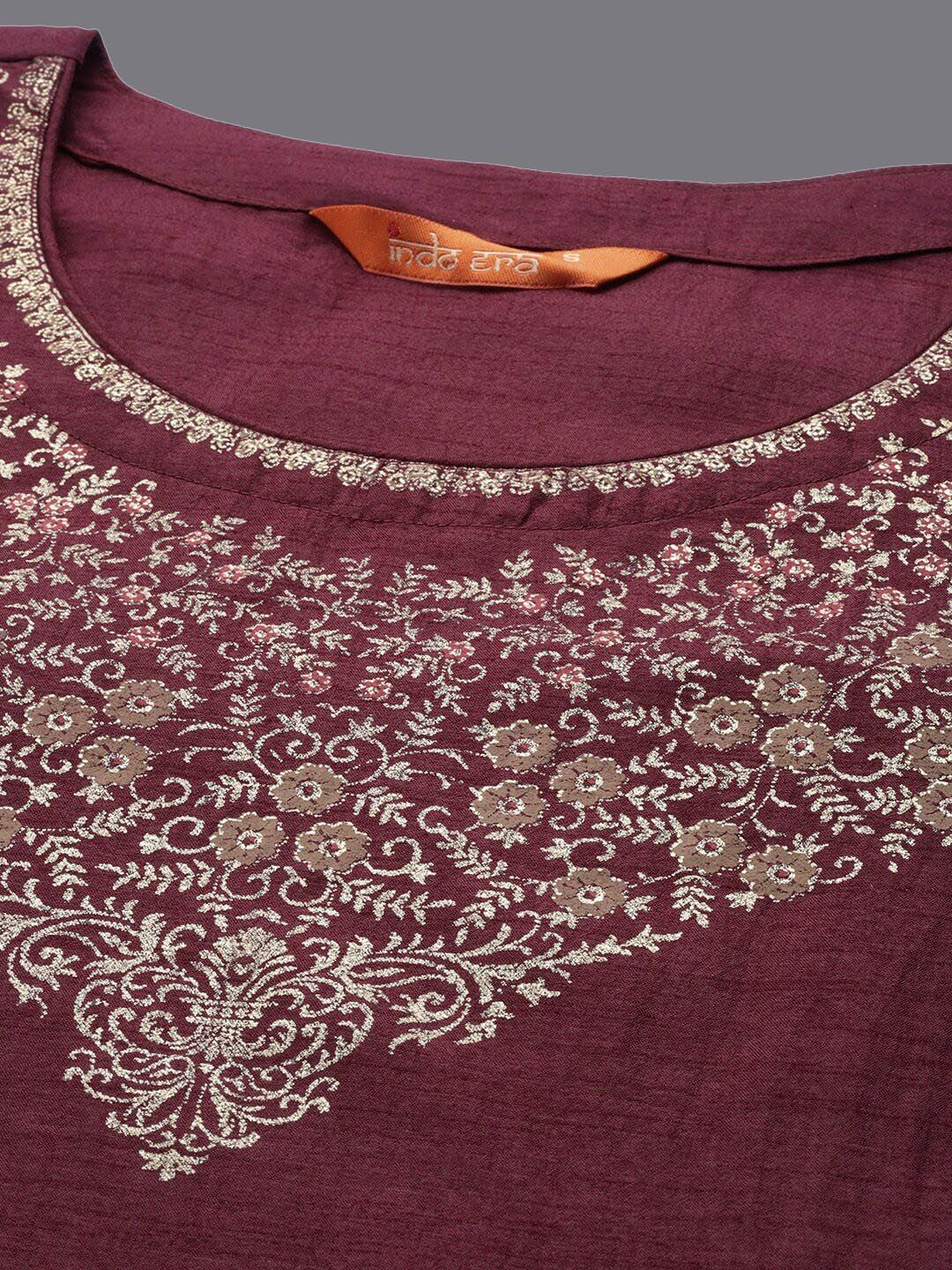 Women Floral Printed Kurta with Palazzos