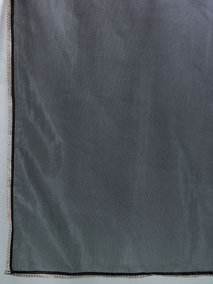 Ethnic Motifs Embroidered Kurta with Trousers & Dupatta