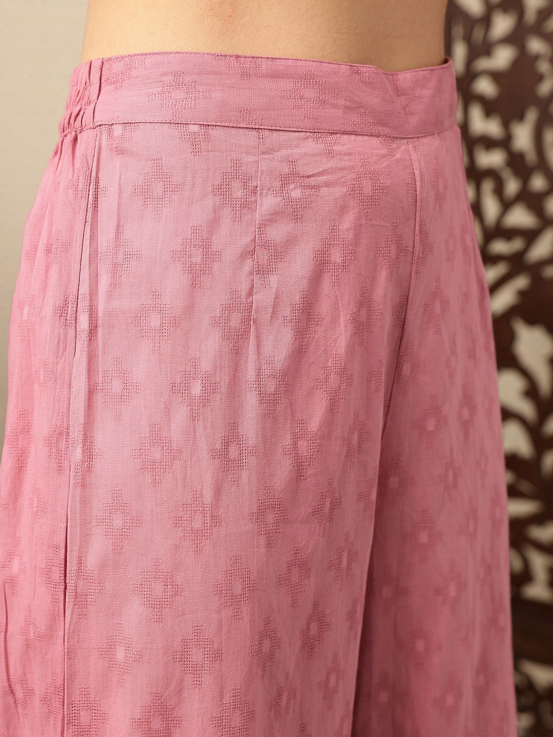 Dhiyona PD Women Empire Pure Cotton Jashn Kurta with Palazzos & Dupatta