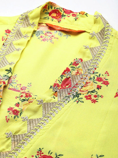 Dhiyona IE Floral Printed Kurta