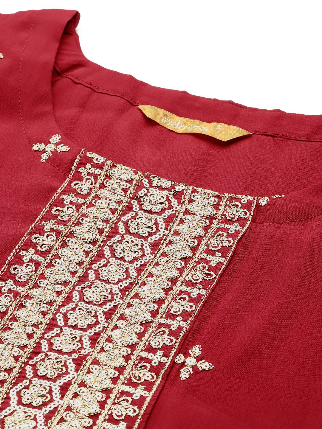 Dhiyona IE Ethnic Motifs Kurta with Trousers & Dupatta