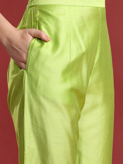 Ethnic Motifs Kurta with Trousers & With Dupatta