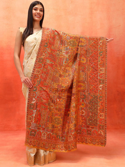 Dhiyona PA Floral Woven Design Shawl