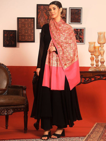 Dhiyona PA Floral Embroidered Shawl