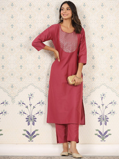 Dhiyona OD  Floral Embroidered Kurta