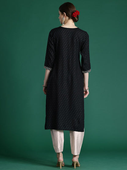 Dhiyona IE Embroidered Sequinned Kurta