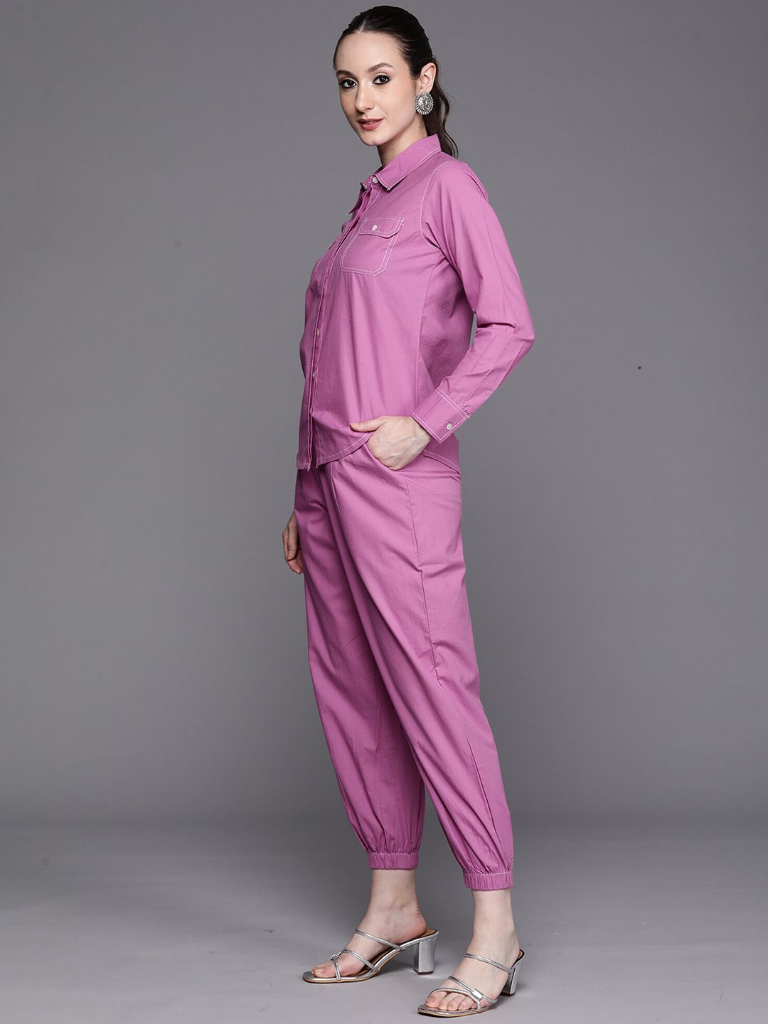 Dhiyona IE Pure Cotton Shirt with Joggers