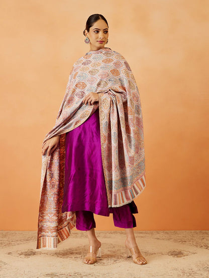 Dhiyona PA Women Paisley Woven Design Shawl