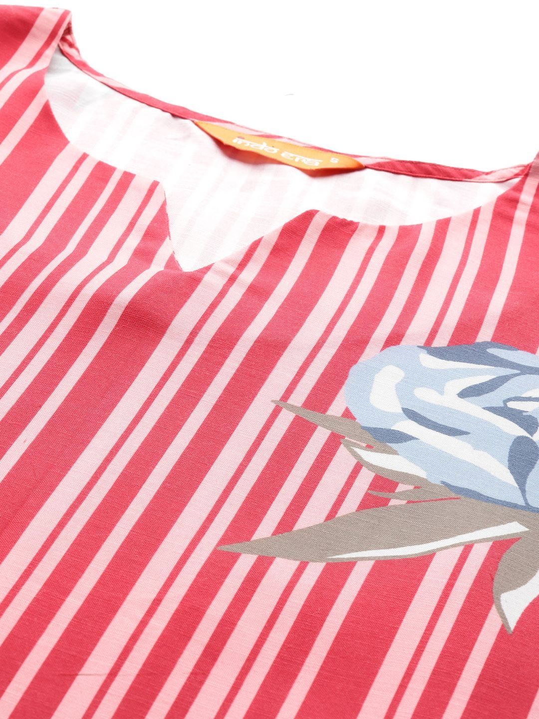 Women Printed Regular Kurta with Trousers