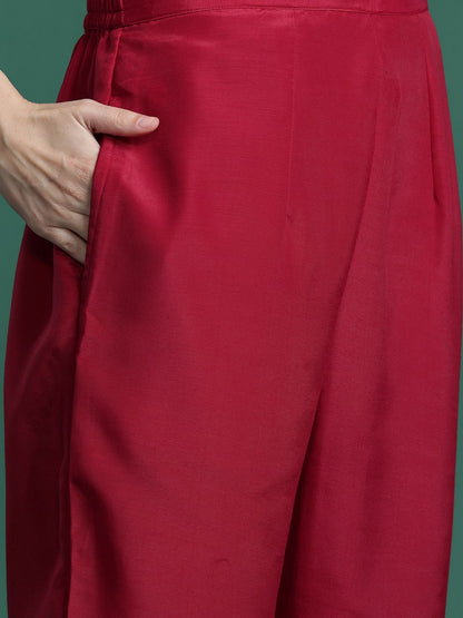 Ethnic Motifs Kurta with Trousers & Dupatta