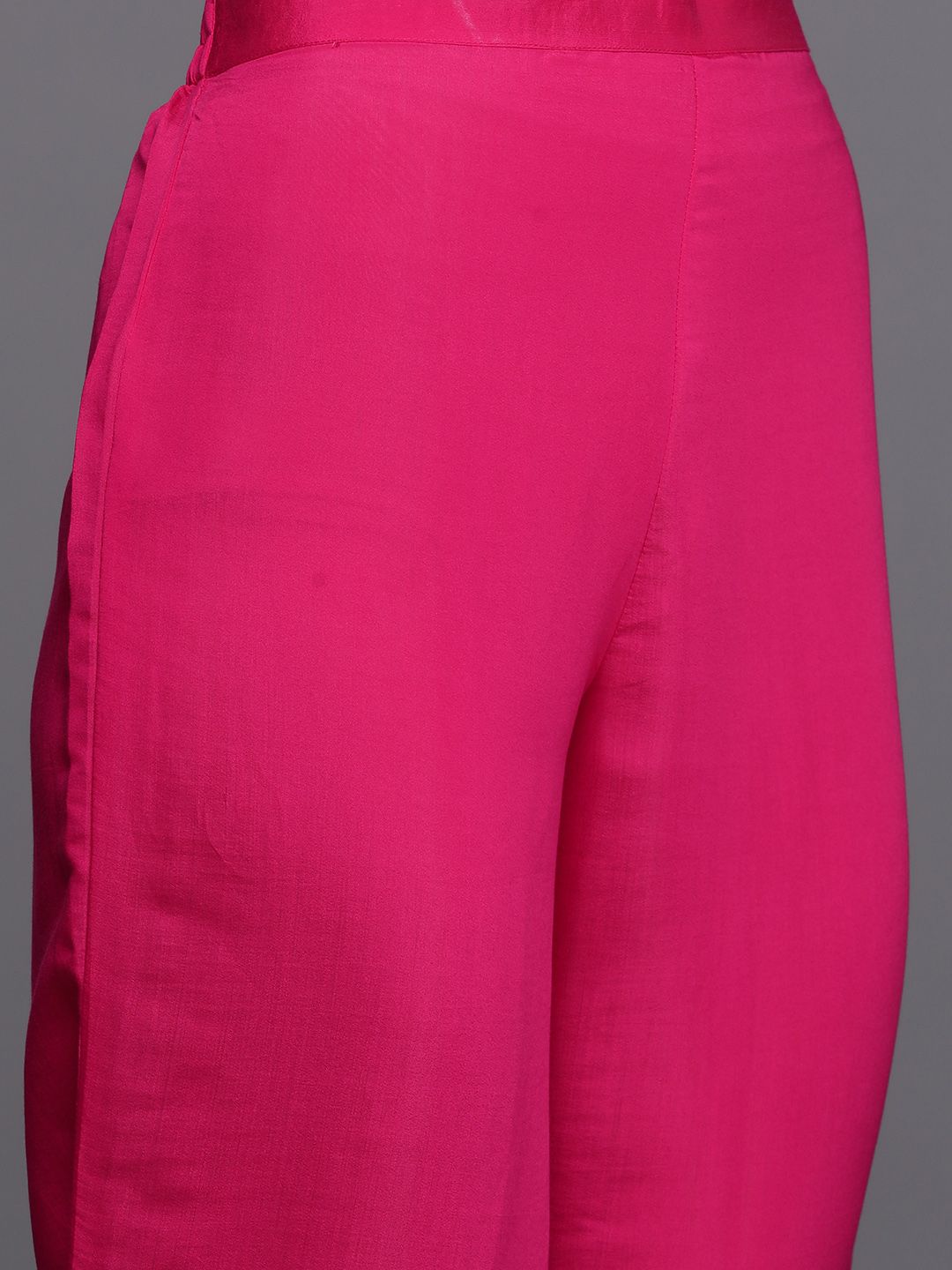Dhiyona IE Ethnic Motifs Embroidered Panelled Gotta Patti Kurta with Trousers & With Dupatta