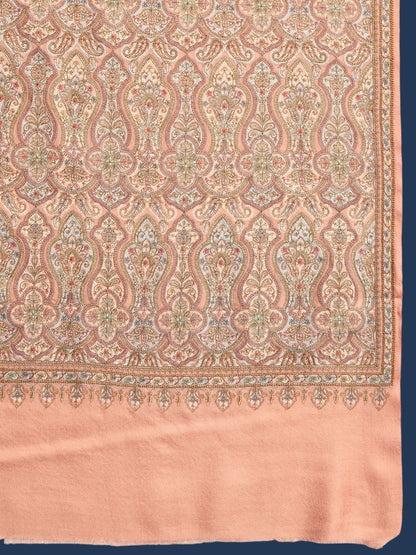 Dhiyona PA Ethnic Motifs Embroidered Woollen Shawl
