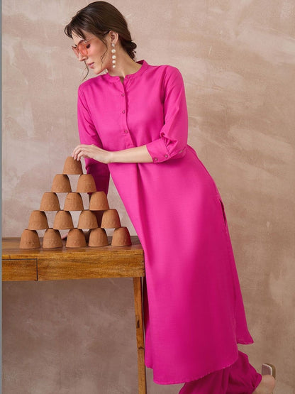 Women Regular Pure Cotton Kurta with Patiala