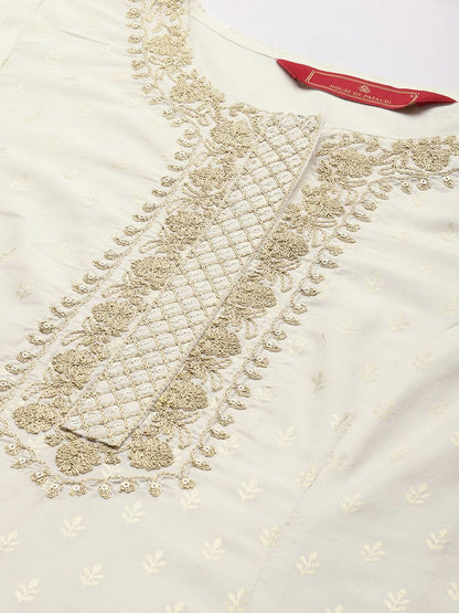 Dhiyona PD Women Women Ethnic Motifs Jashn Kurta with Palazzos & With Dupatta