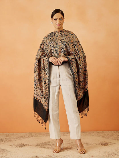 Dhiyona PA Women Paisley Woven Design Shawl