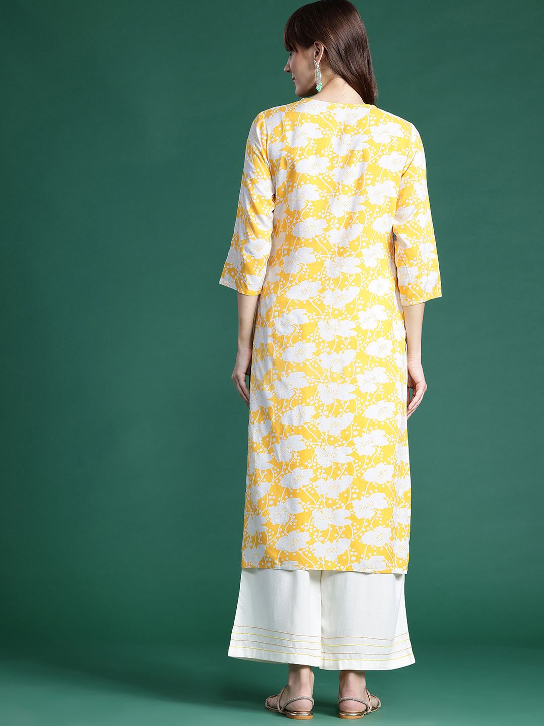 Dhiyona IE Floral Printed Kurta