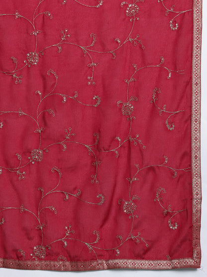 Ethnic Motifs Kurta with Trousers & Dupatta