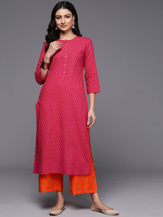 Dhiyona IE Geometric Printed Kurta