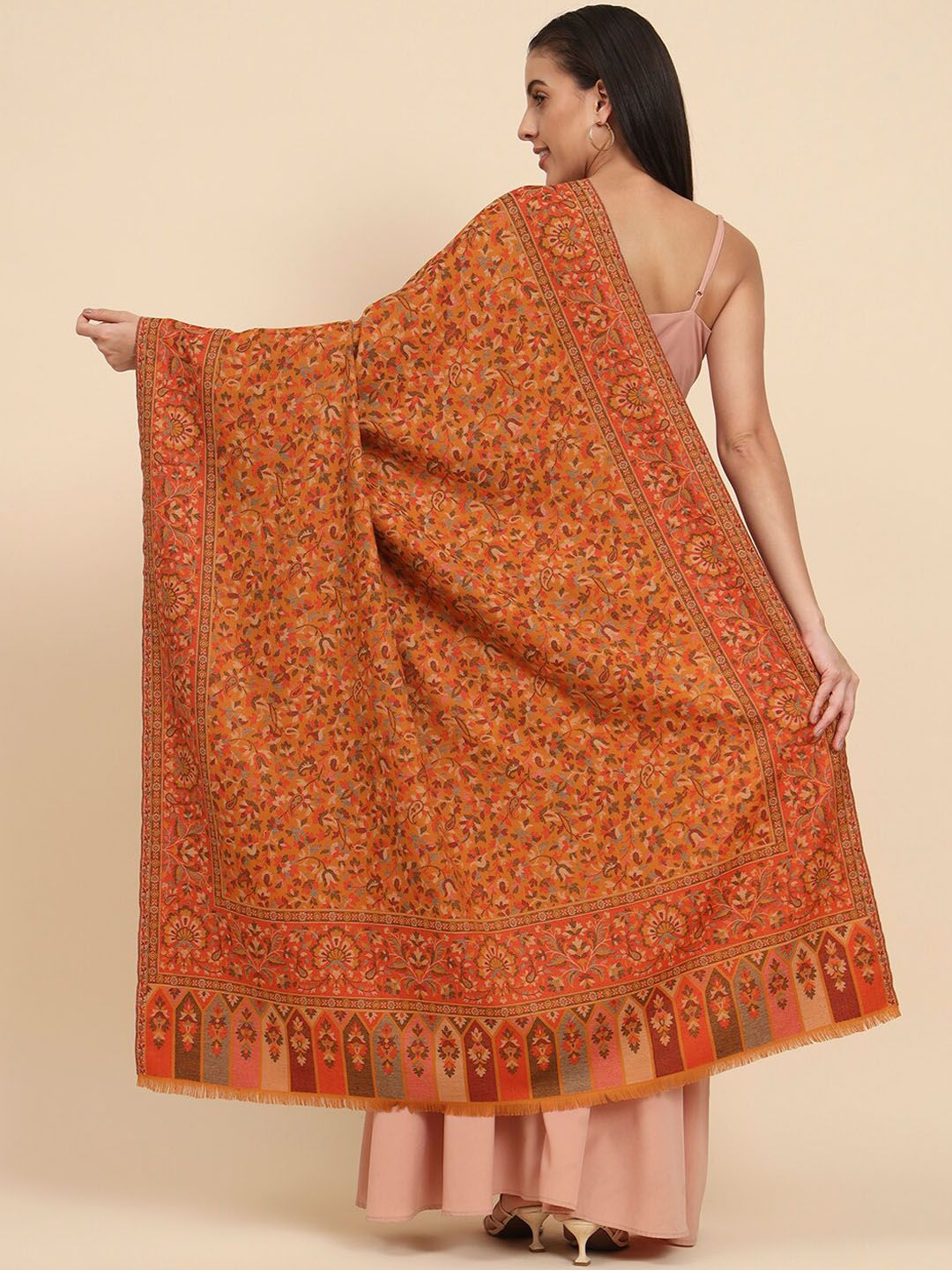 Dhiyona PA Floral Woven Design Shawl
