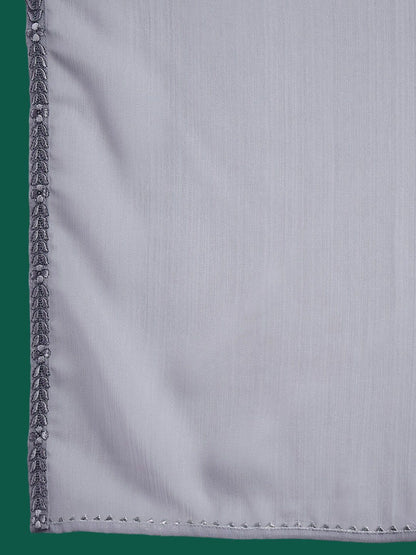 Dhiyona SN Women's Floral Embroidered A-Line Kurta With Trouser & Dupatta