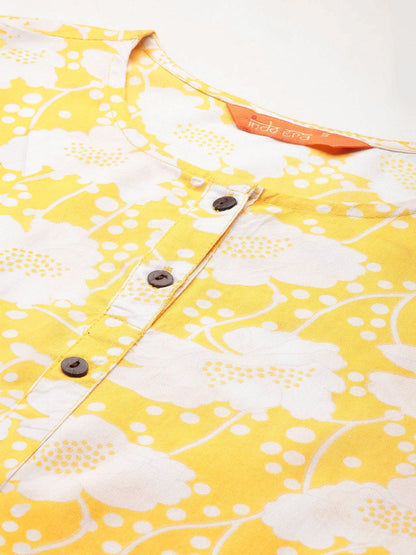Dhiyona IE Floral Printed Kurta