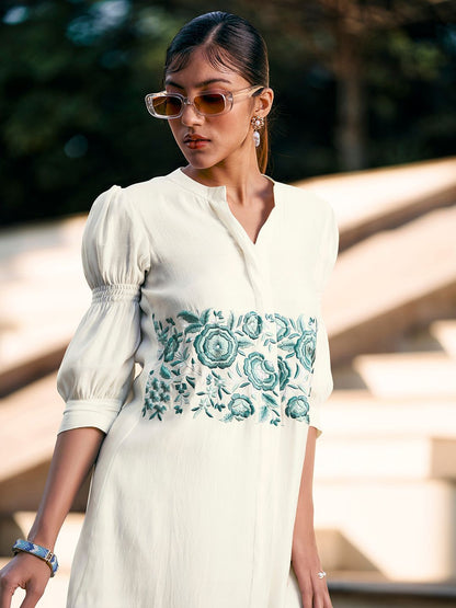 Dhiyona IE Embroidered Top & Trousers