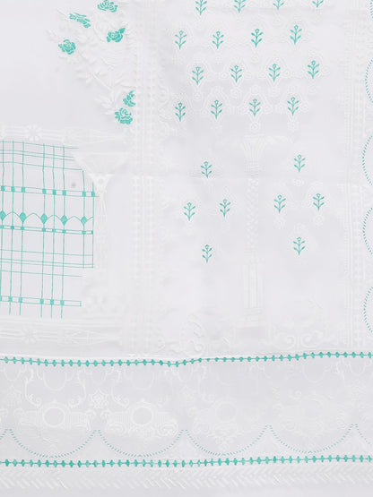 Women Green Sequinned Liva Kurta with Palazzos & With Dupatta