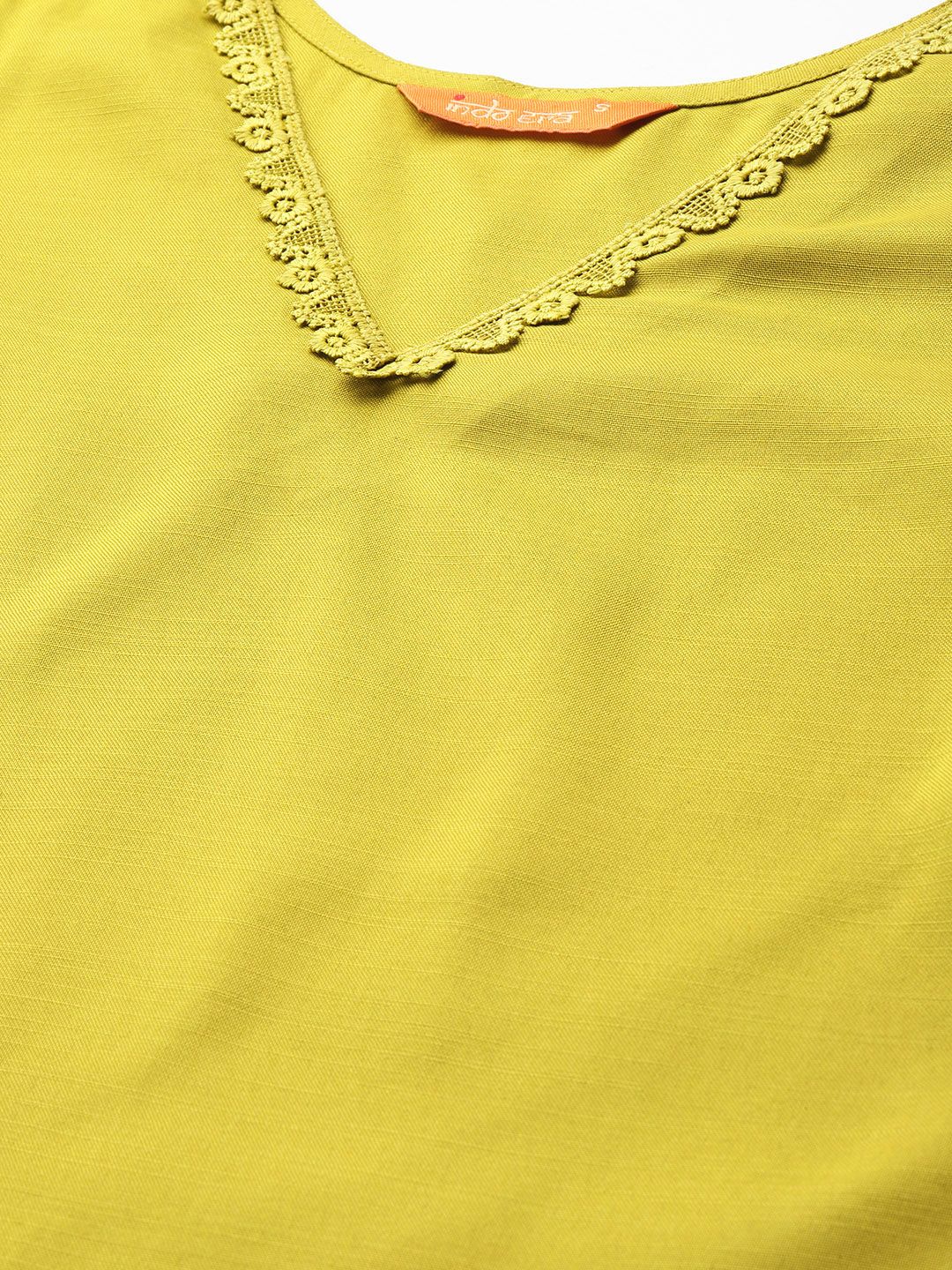 Solid Regular Kurta with Trousers & Dupatta