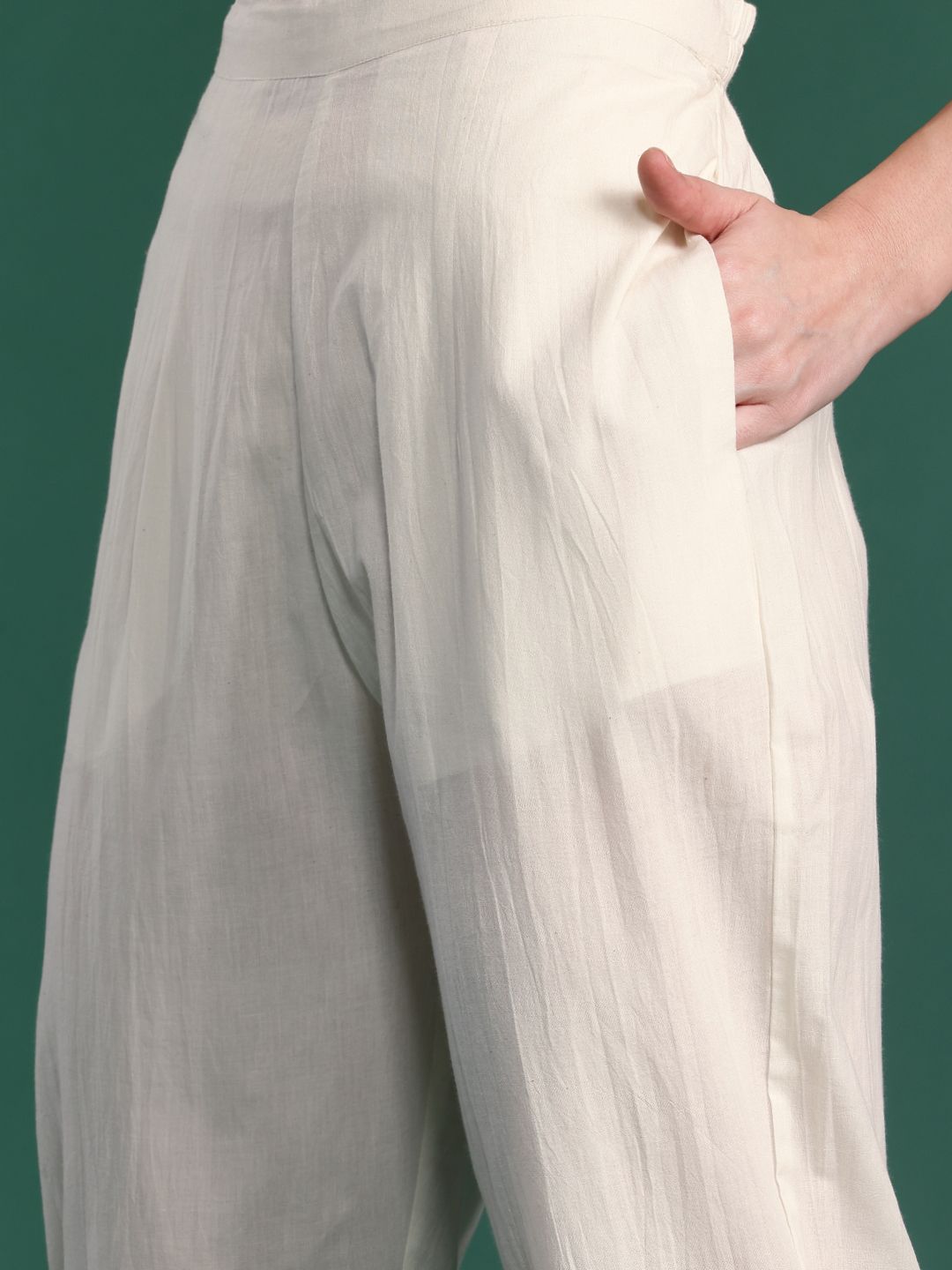 Dhiyona IE indo era Floral Embroidered A-Line Co-ord Set