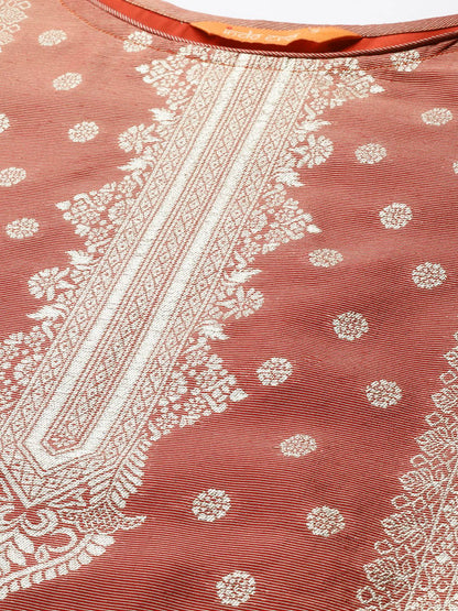 Women Ethnic Motifs Zari Kurta with Trousers & With Dupatta