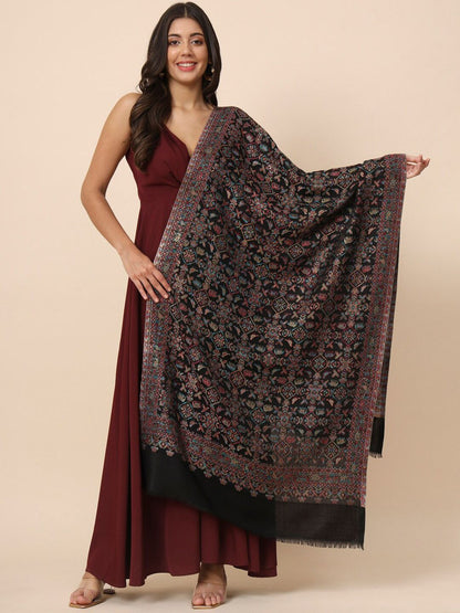 Dhiyona PA Ethnic Motifs Woven Design Modal Shawl