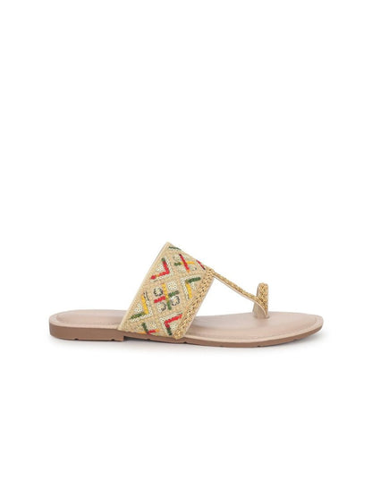 Dhiyona AK Women Embroidered One Toe Flats