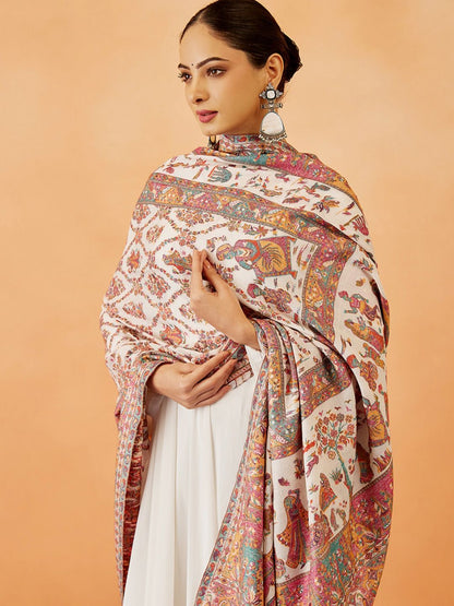 Dhiyona PA Women Paisley Woven Design Shawl