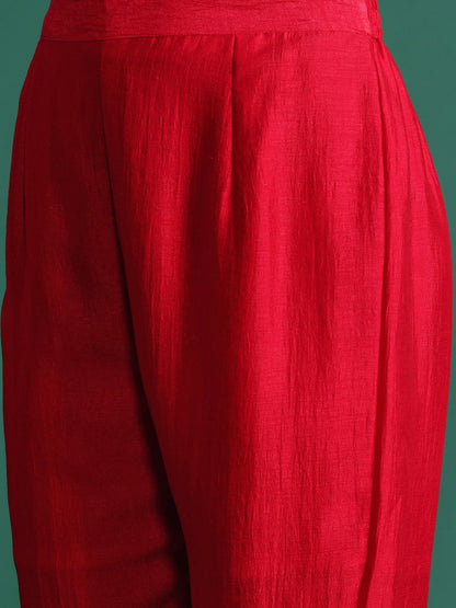 Dhiyona IE Ethnic Motifs Embroidered Kurta with Trousers & With Dupatta