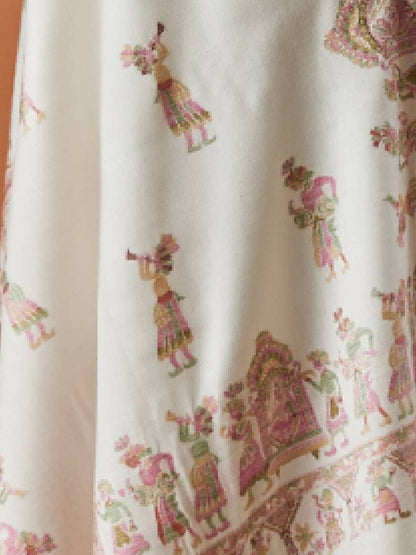 Dhiyona PA Pari Mahal Kaani Ethnic Motifs Woven Design Shawl
