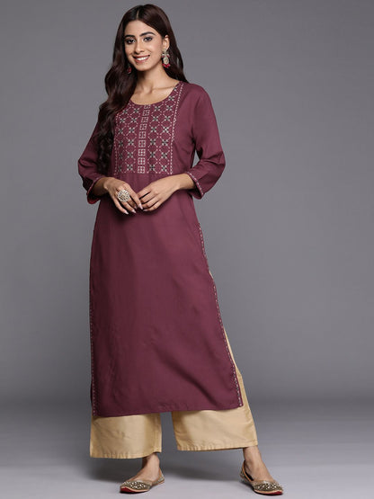 Dhiyona IE Women Embroidered Thread Work Kurta